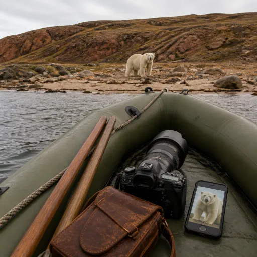 Photographing Polar Bears from a Zodiac: Lens Choices, Distance Rules, and What Your Phone Can Handle