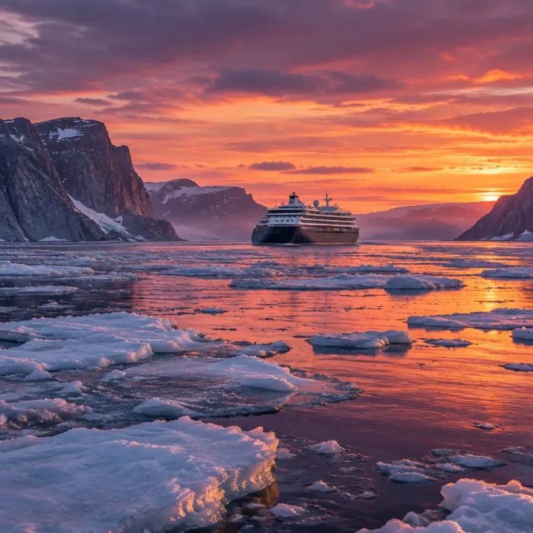 Sailing the legendary northwest passage cruise through the Canadian Arctic