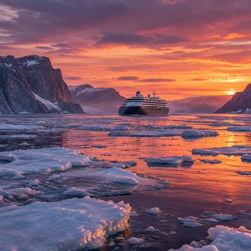 Sailing the legendary northwest passage cruise through the Canadian Arctic