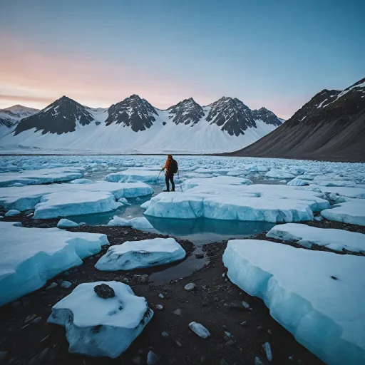 Experience the wonders of arctic glacier hiking: from Iceland’s south coast to Svalbard’s icy peaks