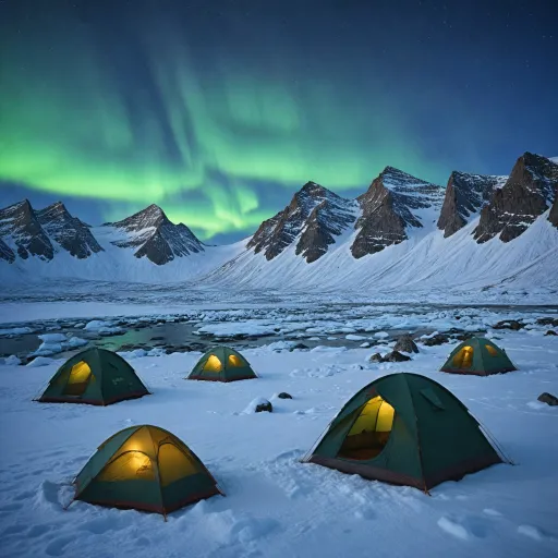 Arctic camping adventures: immersive journeys into the polar wilderness