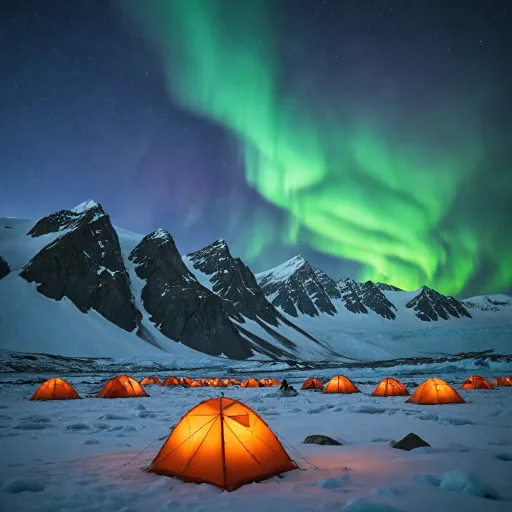 Camping adventures in the Arctic and Antarctic: immersive experiences at the ends of the Earth