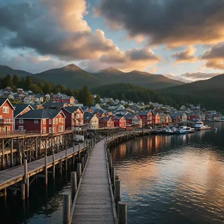 Experience Ketchikan through live camera views: real-time insights from Alaska's vibrant port